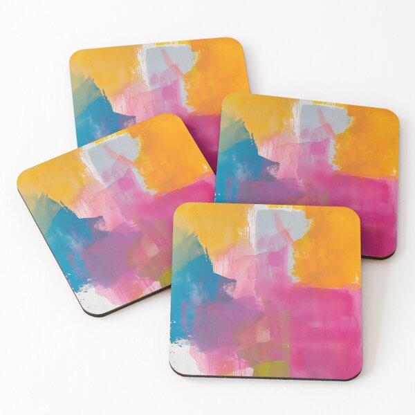 Item preview, Colorful play of colors – contemporary art for murals & prints designed and sold by SuperCaseCenter.