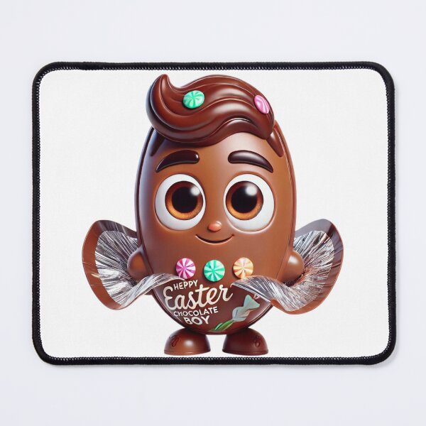 Item preview, Adorable Easter Chocolate Boy designed and sold by Sillytoe.