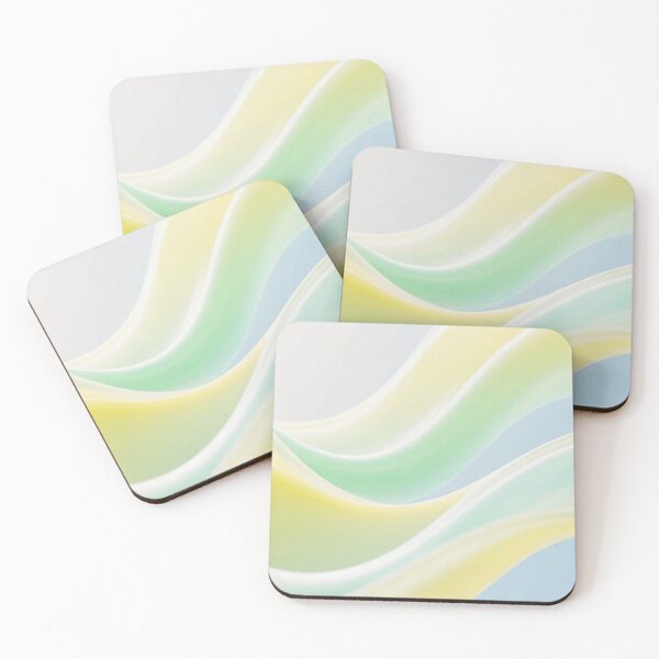 Item preview, Soft Pastel Gradient Transparent Flowing Waves with Gentle Curves and Light Minimal Elegant Abstract Background Design designed and sold by Mimoshi ⭐⭐⭐⭐⭐.