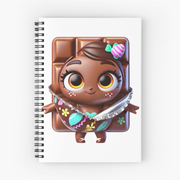 Item preview, Adorable Easter Chocolate Girl designed and sold by Sillytoe.