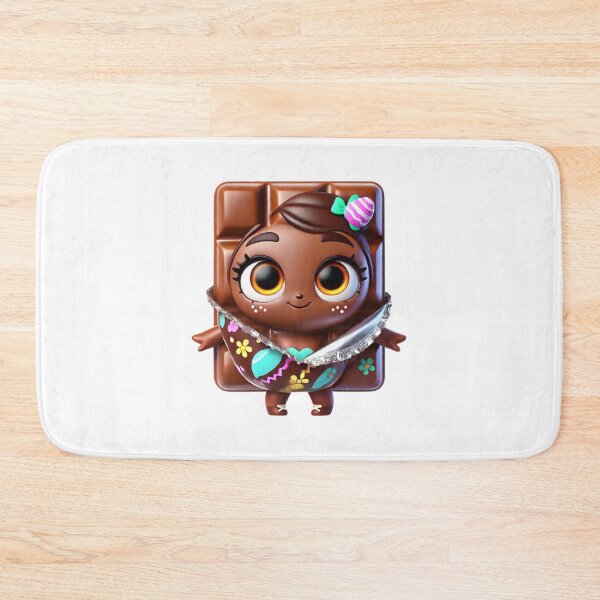 Item preview, Adorable Easter Chocolate Girl designed and sold by Sillytoe.