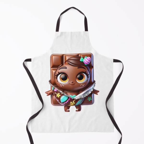 Item preview, Adorable Easter Chocolate Girl designed and sold by Sillytoe.