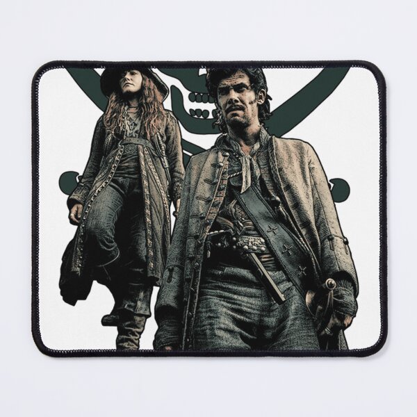Item preview, Rackham’s Raiders Anne Bonny & Calico Jack Pyrates designed and sold by ArmandaBischo.