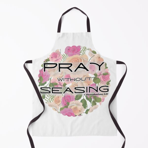 Item preview, Pray Without Ceasing – 1 Thessalonians 5:17 Bible Verse designed and sold by Ausra789.