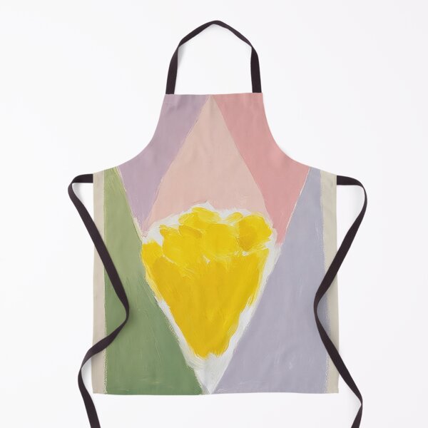 Item preview, Minimalist flower pastel colors & triangles designed and sold by ArtHouseNiklas.