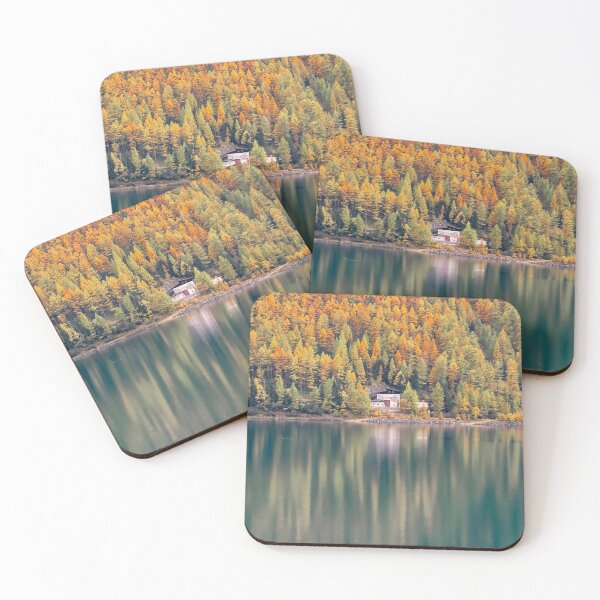Item preview, Village Lakeshore in Autumn designed and sold by edonsoares.