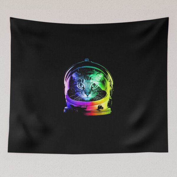 Artikelvorschau, Astronaut Cat Classic T-Shirt entworfen und verkauft von traceyk3cch.