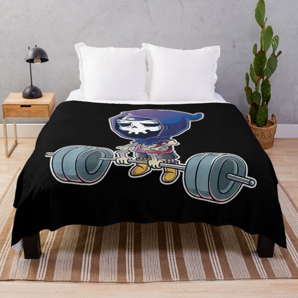 Item preview, Gym Grim Reaper  Deadlift Gym Workout Halloween  designed and sold by ezywueblw70.