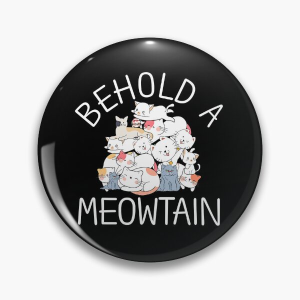 Item preview, Behold a Meowtain Shirt Cute Cat T-Shirt designed and sold by traceyk3cch.