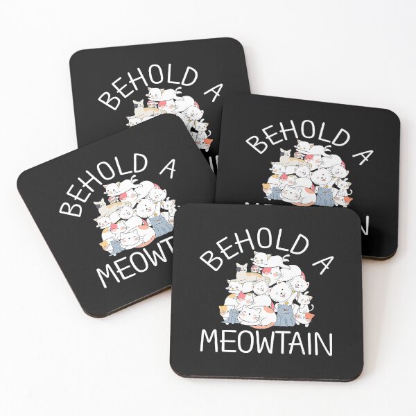 Artikelvorschau, Behold a Meowtain Shirt Cute Cat T-Shirt entworfen und verkauft von traceyk3cch.
