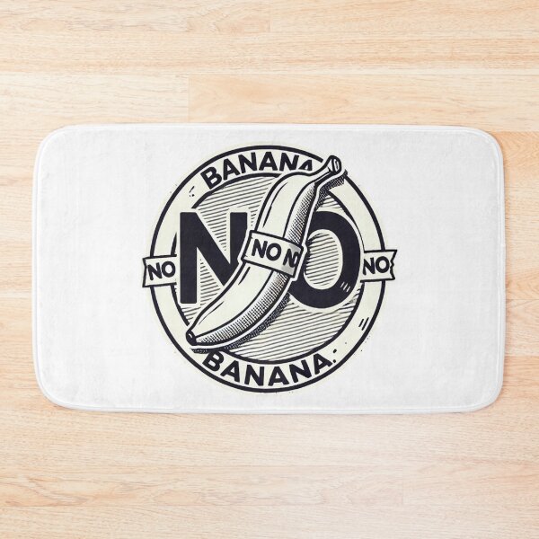 Item preview, No Banana Graphic Tee | Trendy Joke Shirt designed and sold by BhumiBliss.