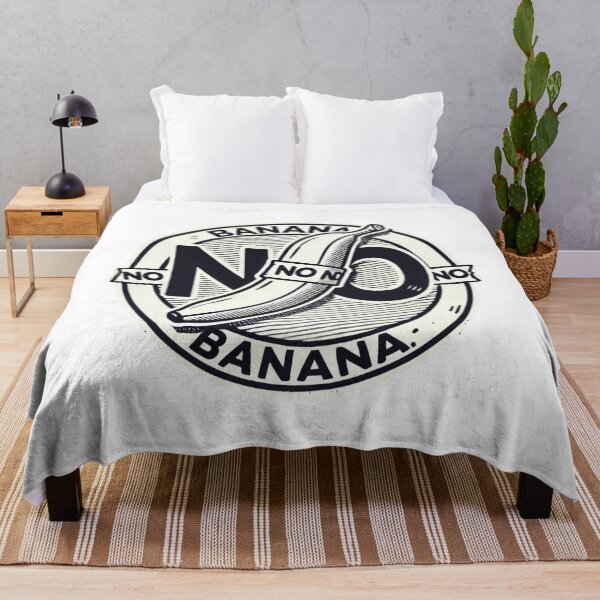 Item preview, No Banana Graphic Tee | Trendy Joke Shirt designed and sold by BhumiBliss.
