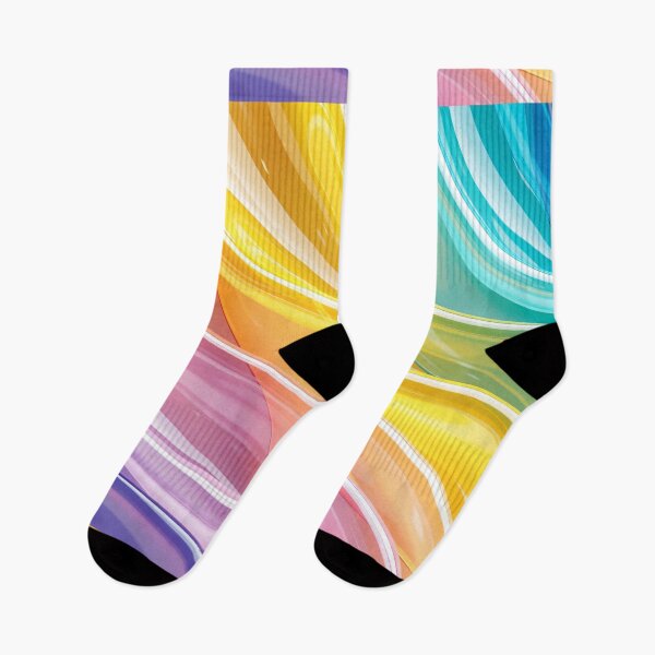 Item preview, Colorful Glossy Liquid Abstract Wave Pattern with Vibrant Rainbow Flow and Smooth Shiny Gradient Design designed and sold by Mimoshi ⭐⭐⭐⭐⭐.