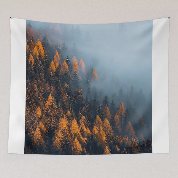 Item preview, Misty Foggy Forest Austria designed and sold by edonsoares.