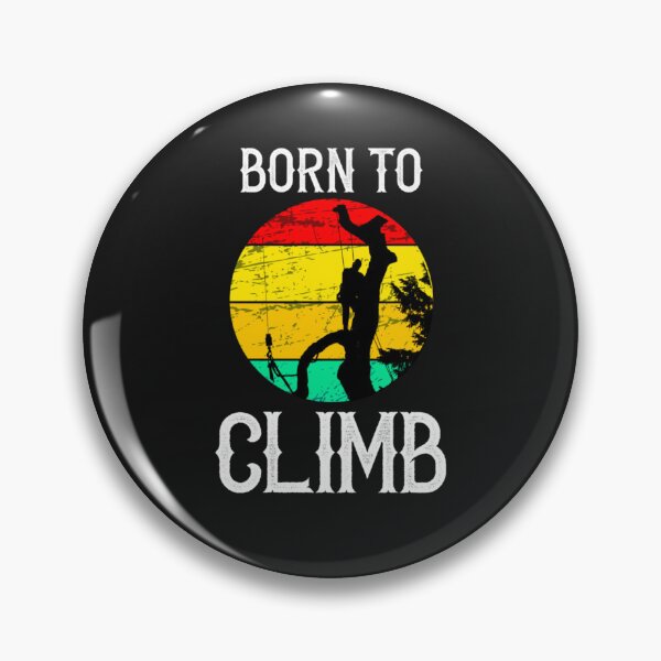 Item preview, Born To Climb – Retro Funny Logger Vintage Arborist Gift designed and sold by SchowalterWalla.