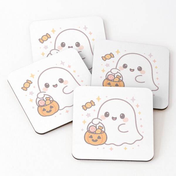 Item preview, Ghost & Candy Friends – Pastel Cute Halloween Design designed and sold by Creative Merchandise .