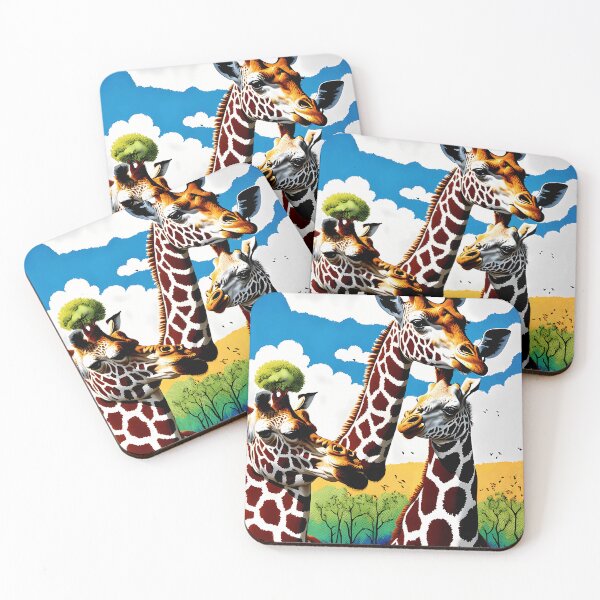Item preview, On the Savanna A Giraffes Midday Snack designed and sold by LanceHancock.