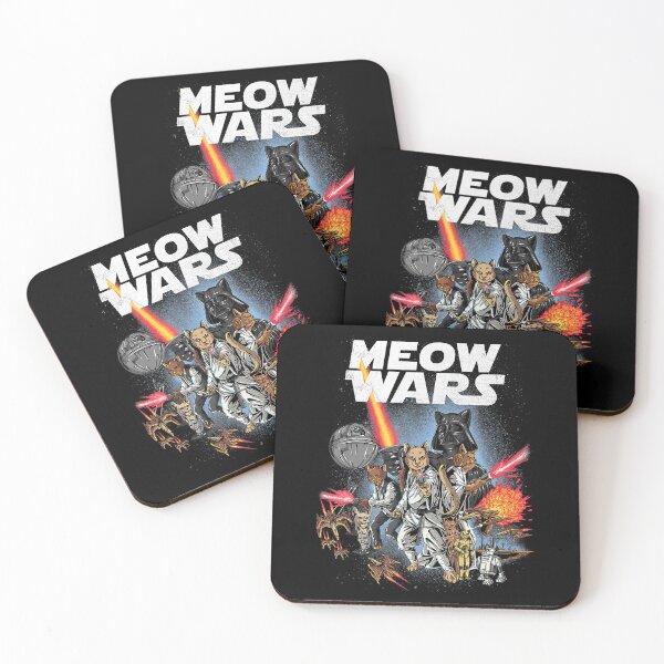 Artikelvorschau, Cat Shirt Meow Wars Funny Cat Wars Shirt Cat T-Shirt entworfen und verkauft von traceyk3cch.