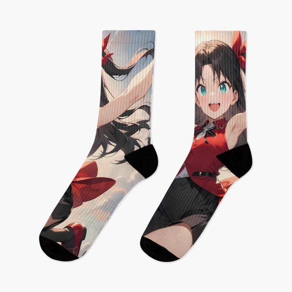 Item preview, Rin Tohsaka Fate Stay Night Energetic Anime Girl designed and sold by TorbenKuhano.