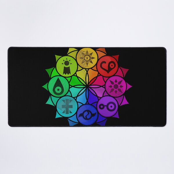 Item preview,  Digimon Crests Mandala designed and sold by PHILLIENDREN.