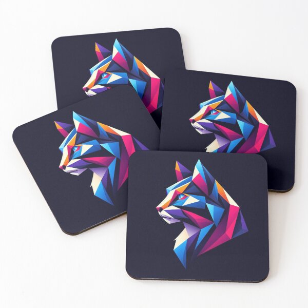 Item preview, Geometric cat  designed and sold by Dogandesighn.