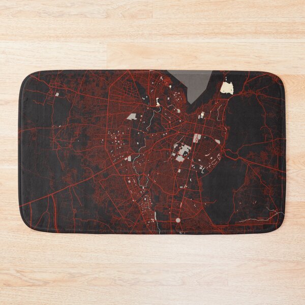 Item preview, Jaipur City Map of Rajasthan, India - Vector designed and sold by deMAP.