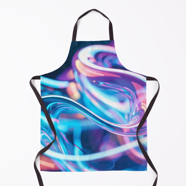 Item preview, Futuristic Twisted Liquid Glass Ribbon, Neon Gradient Reflection, Abstract Colorful 3D Wave, Modern Digital Art Composition designed and sold by Mimoshi ⭐⭐⭐⭐⭐.