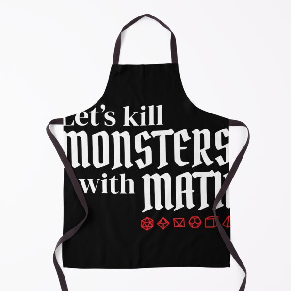 Item preview, Lets Kill Monsters With Math Dnd Dice designed and sold by PHILLIENDREN.