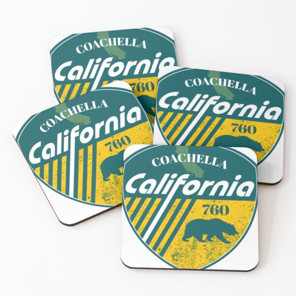 Item preview, Coachella California Retro Badge Design designed and sold by CarriPaccione.