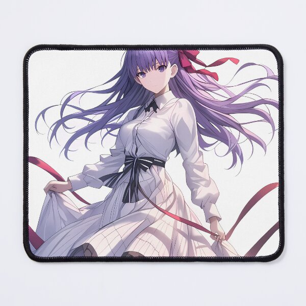 Item preview, Sakura Matou Fate Stay Night Anime Girl Graceful Dress designed and sold by TorbenKuhano.