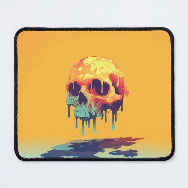 Item preview, Melting Skull Neon Drip designed and sold by Christian Weiss.