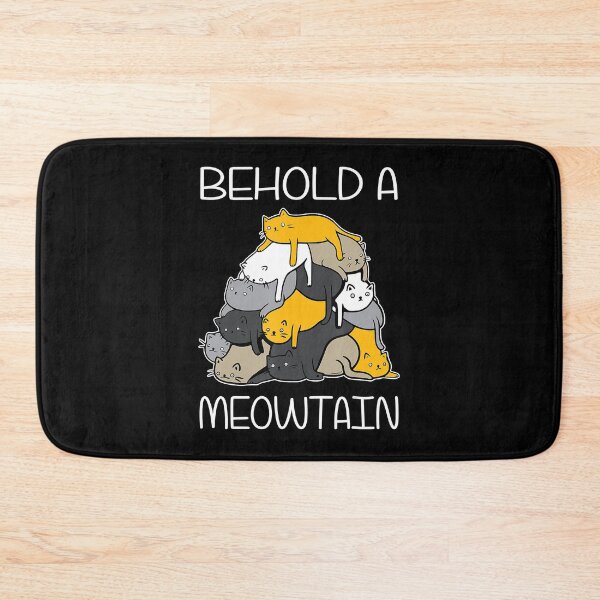 Item preview, Funny Cat Shirt Behold A Meowtain Cat Mountain Tee T Shirt T-Shirt designed and sold by traceyk3cch.