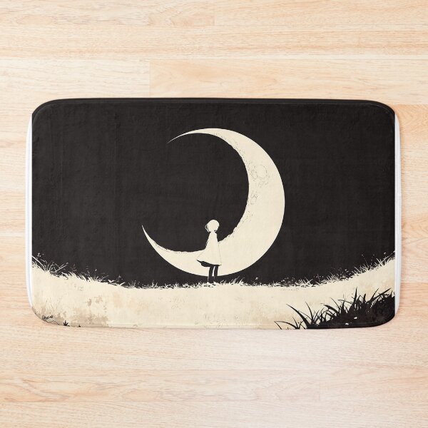Item preview, Girl Standing On Crescent Moon designed and sold by Christian Weiss.