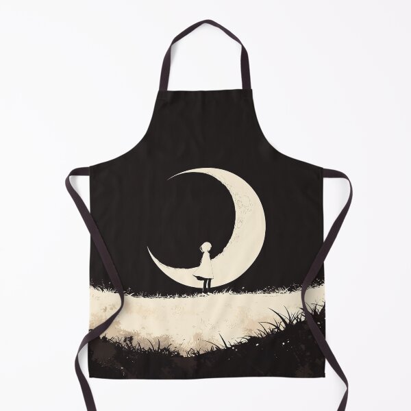 Item preview, Girl Standing On Crescent Moon designed and sold by Christian Weiss.