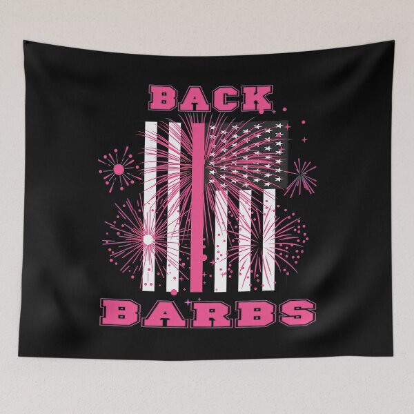 Item preview, Pink Classic Meme Flag Logo Barbz designed and sold by CloudyPriceSt.