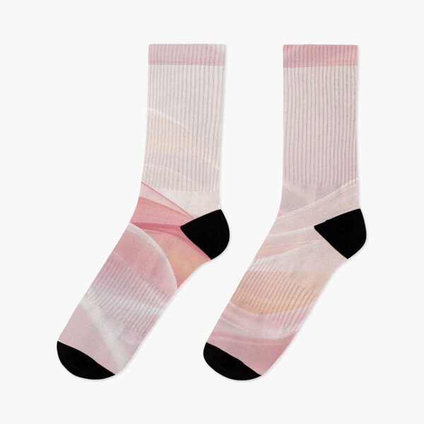 Item preview, Soft Flowing Pink and Peach Abstract Wave Pattern with Elegant Pastel Gradient and Gentle Light Illumination designed and sold by Mimoshi ⭐⭐⭐⭐⭐.