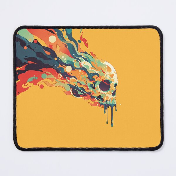Item preview, Melting Skull Cosmic Flames designed and sold by Christian Weiss.