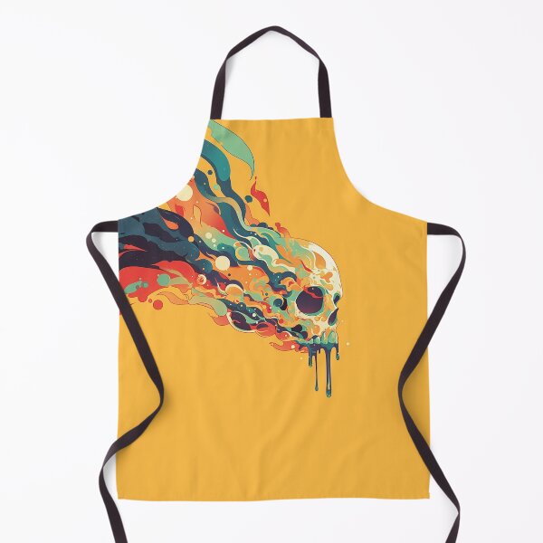 Item preview, Melting Skull Cosmic Flames designed and sold by Christian Weiss.