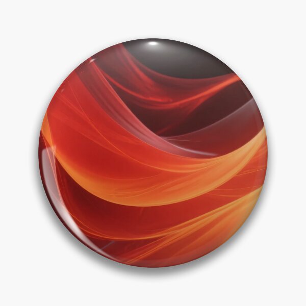 Item preview, Bright Glowing Red Abstract Ribbon Waves with Smooth Curves and Dynamic Flow on Dark Futuristic Background designed and sold by Mimoshi ⭐⭐⭐⭐⭐.