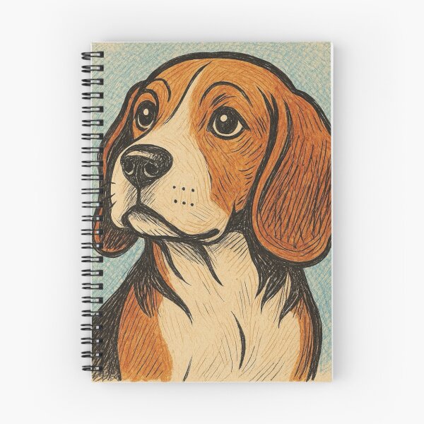 Item preview, Pop Art Beagle Retro Dog Illustration designed and sold by Beagletopia.