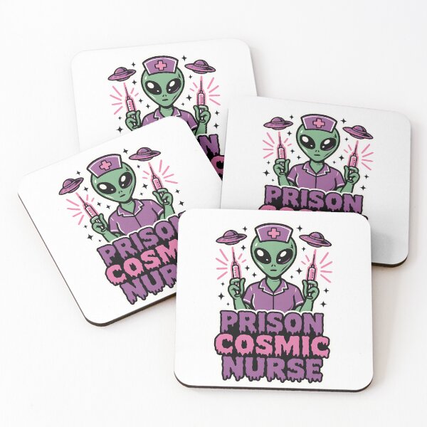 Item preview, Prison Cosmic Nurse – Halloween Alien Theme Prison Nurses – Spooky Fun Correctional Nurse Design designed and sold by ClinicalHubs.