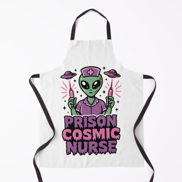 Item preview, Prison Cosmic Nurse – Halloween Alien Theme Prison Nurses – Spooky Fun Correctional Nurse Design designed and sold by ClinicalHubs.