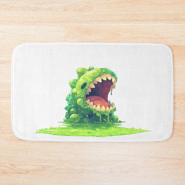 Item preview, Slime Monster Pixel Roar designed and sold by Christian Weiss.