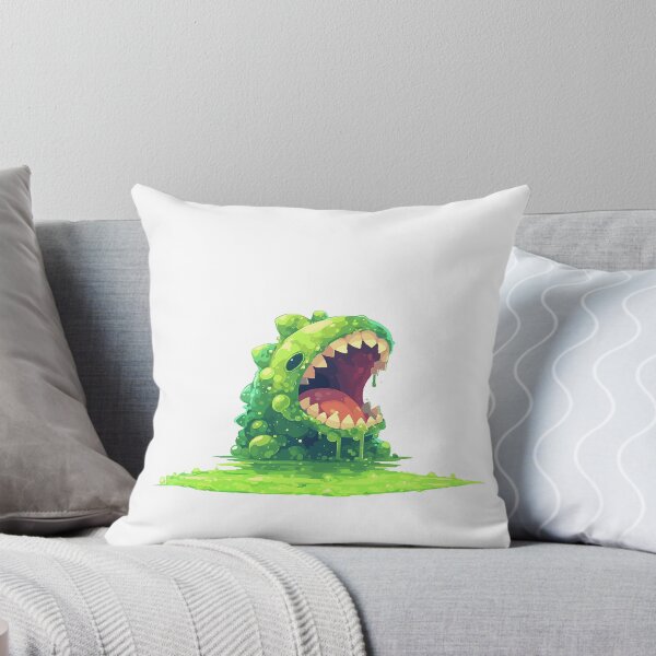 Item preview, Slime Monster Pixel Roar designed and sold by Christian Weiss.
