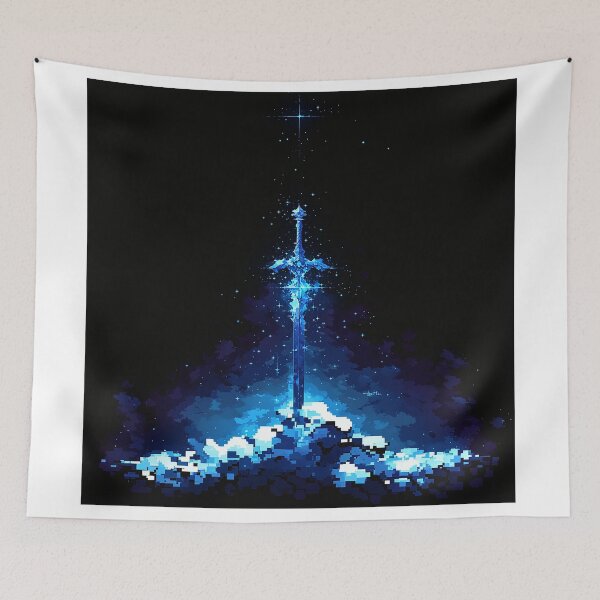 Item preview, Sword Of Stars Pixel Glow designed and sold by Christian Weiss.