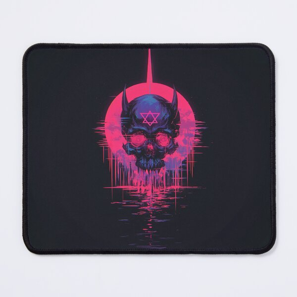 Item preview, Demon Skull Neon Symbol designed and sold by Christian Weiss.