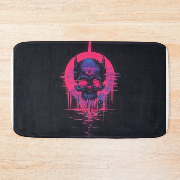 Item preview, Demon Skull Neon Symbol designed and sold by Christian Weiss.