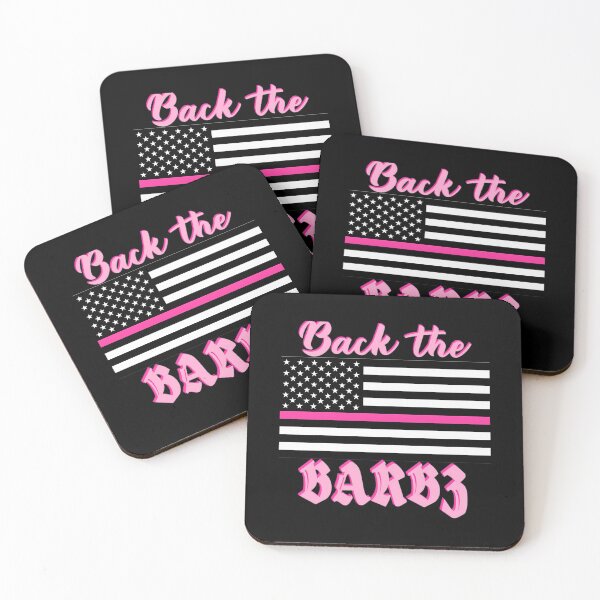 Item preview, Logo Barbz Meme Classic Pink Flag designed and sold by CloudyPriceSt.