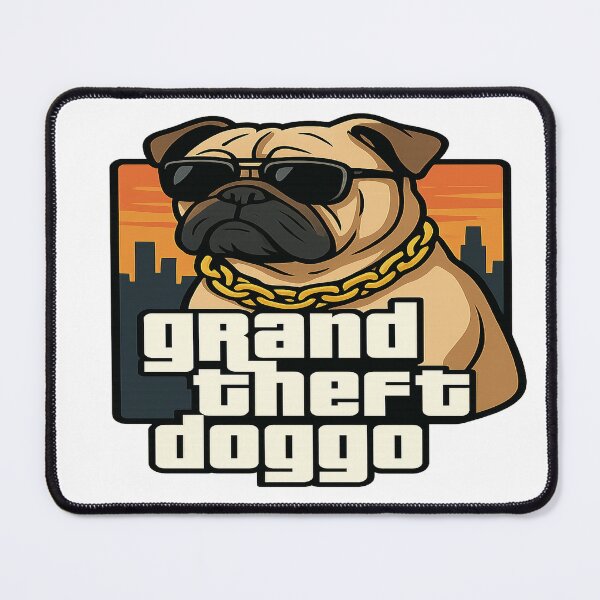 Item preview, Grand Theft Doggo designed and sold by Herundros.