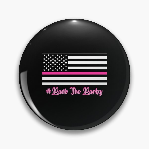 Item preview, Classic Barbz Meme Logo Flag Pink designed and sold by CloudyPriceSt.